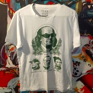 Free State money graphic tee